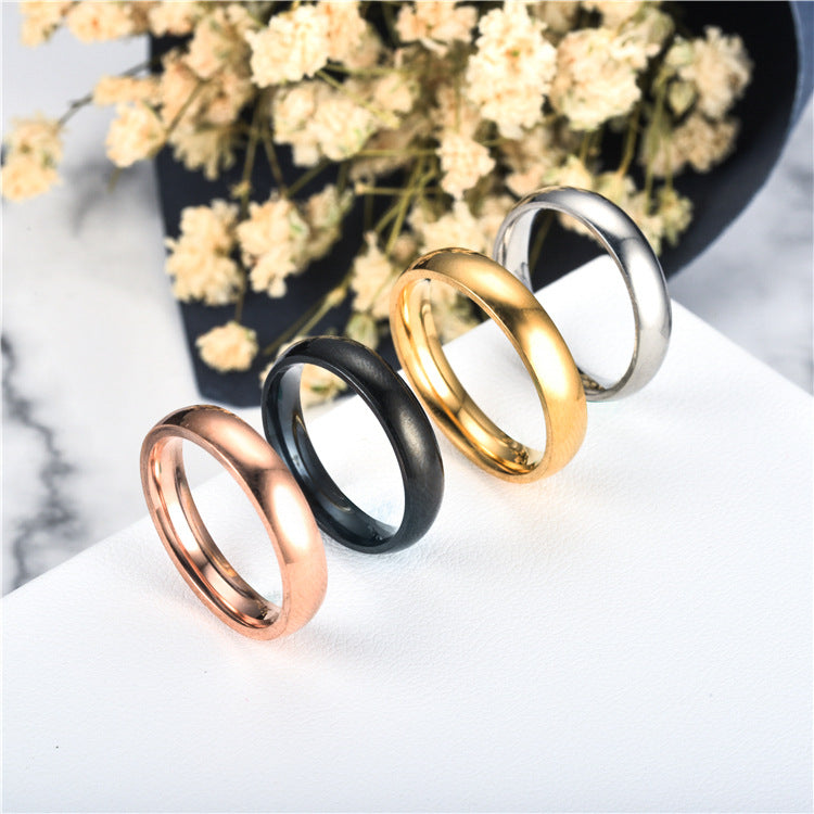 Anillo Simple de titanio