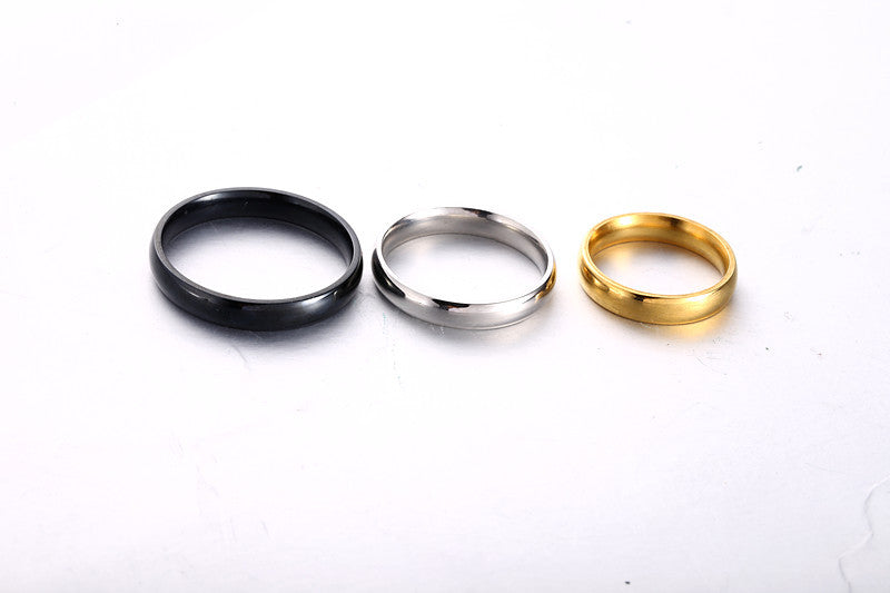 Anillo Simple de titanio