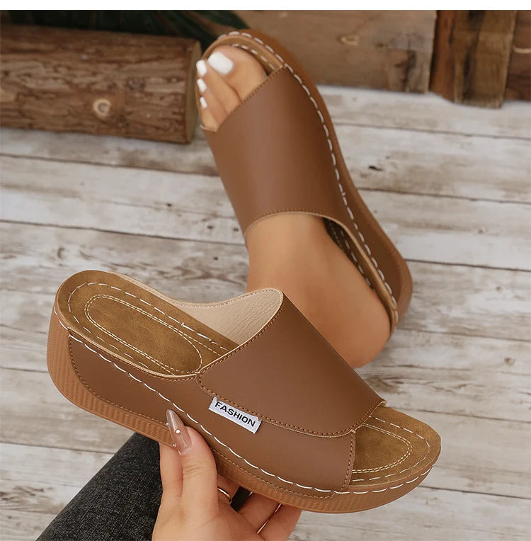 Sandalias de tacón informales