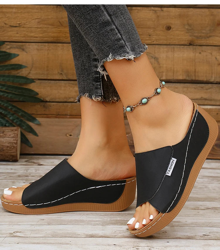 Sandalias de tacón informales