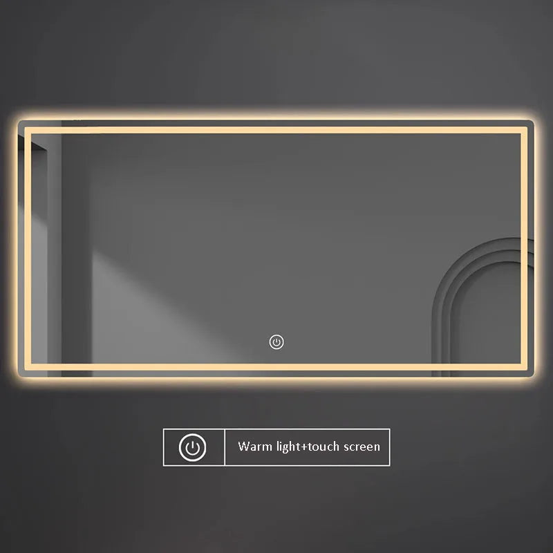 Espejo inteligente con pantalla táctil