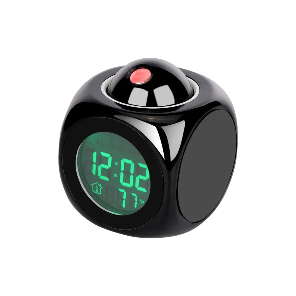 Reloj despertador de proyección