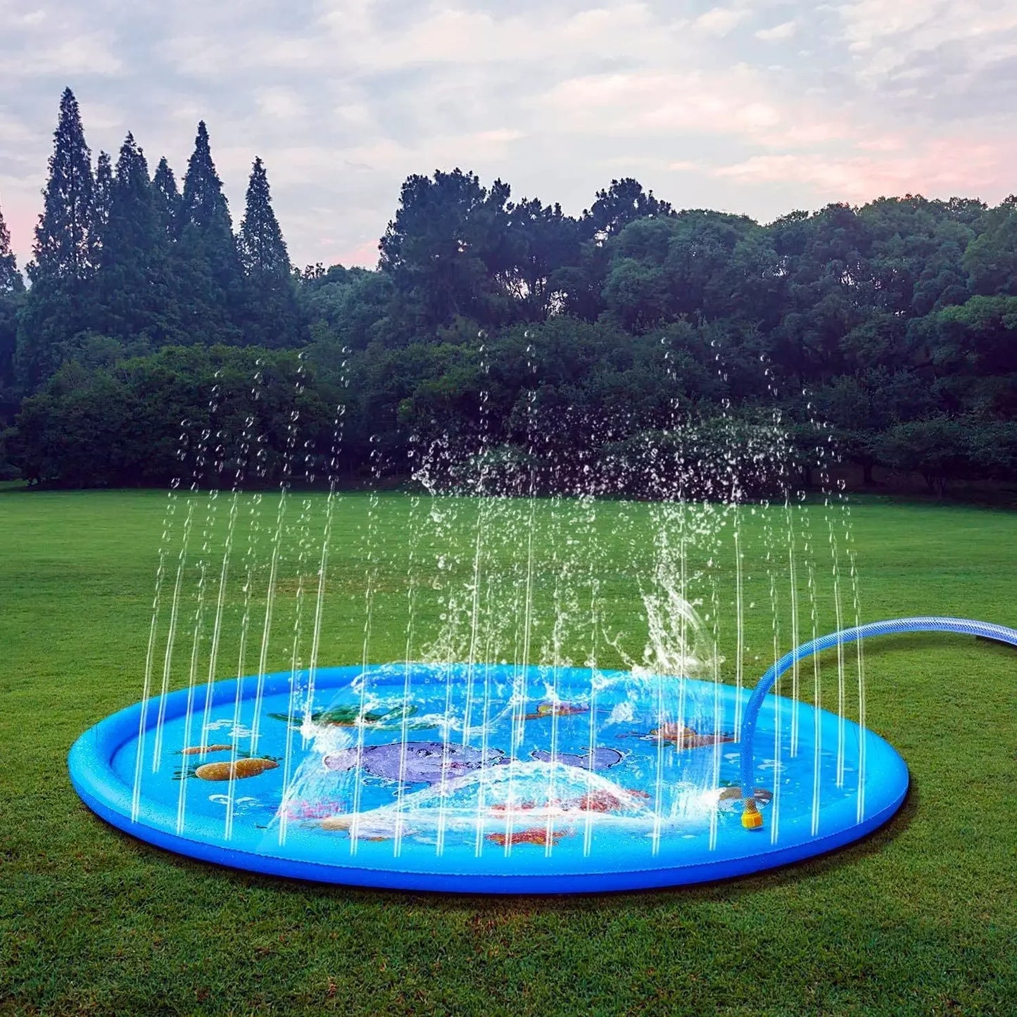 Almohadilla de pulverización de agua