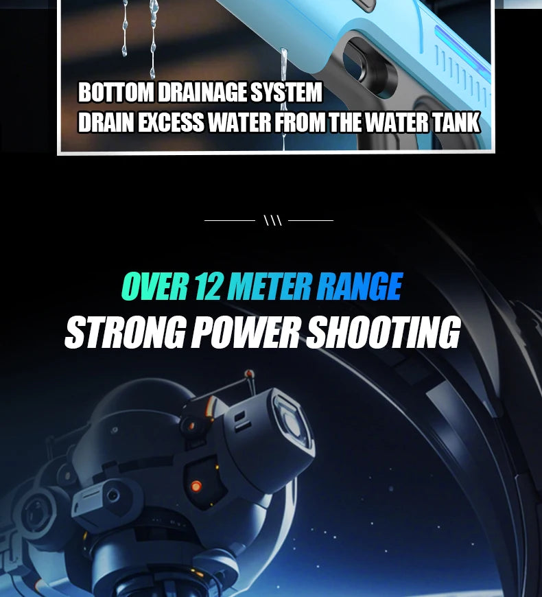 Pistolas de agua eléctricas