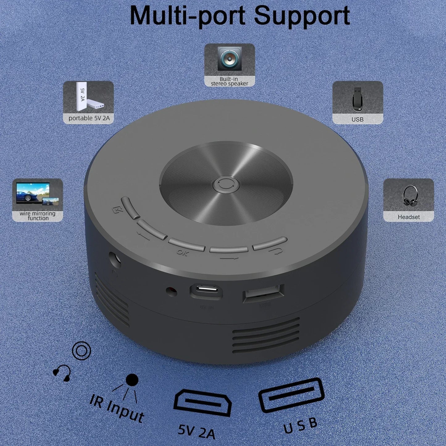 Mini proyector inteligente