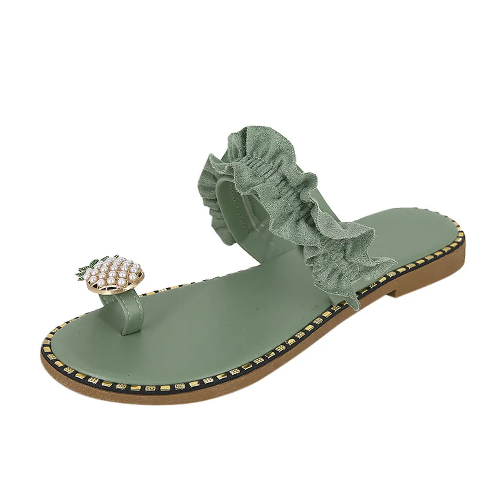 Zapatilla piña perla