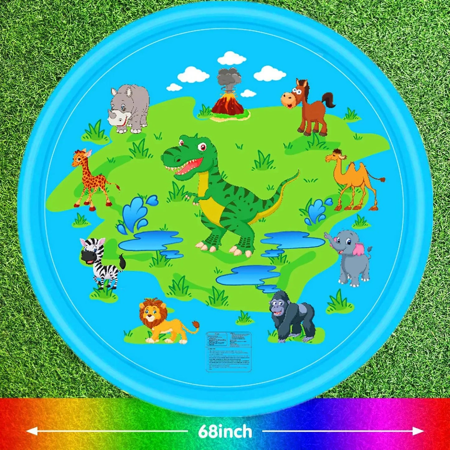 Almohadilla de pulverización de agua