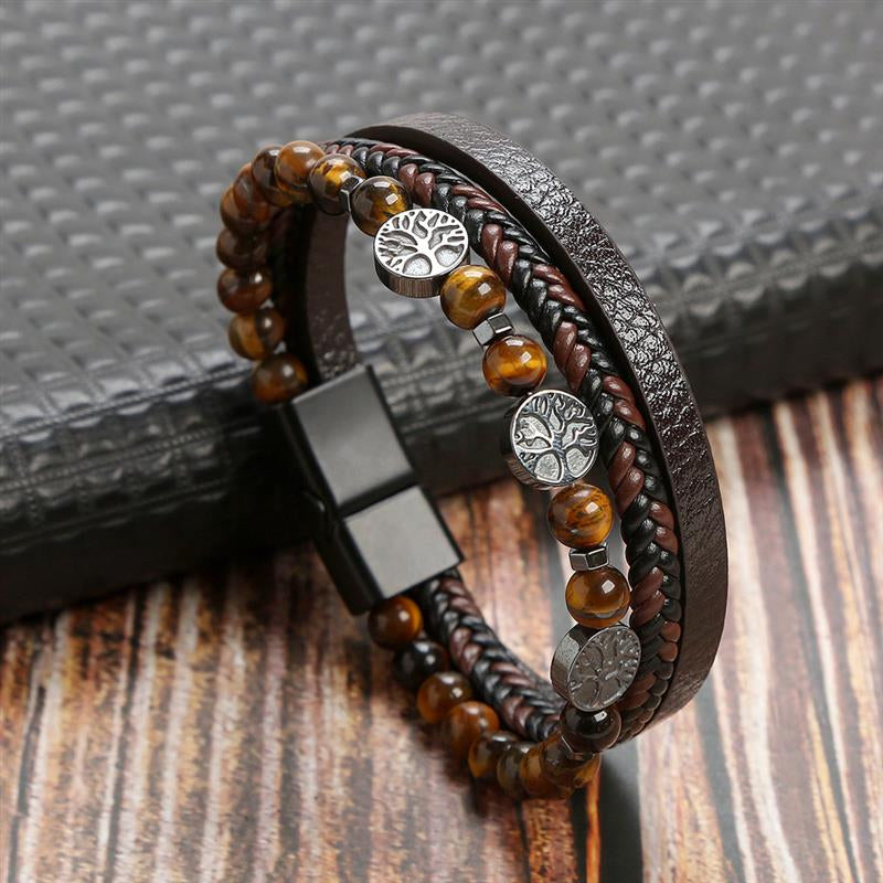Pulsera de cuero