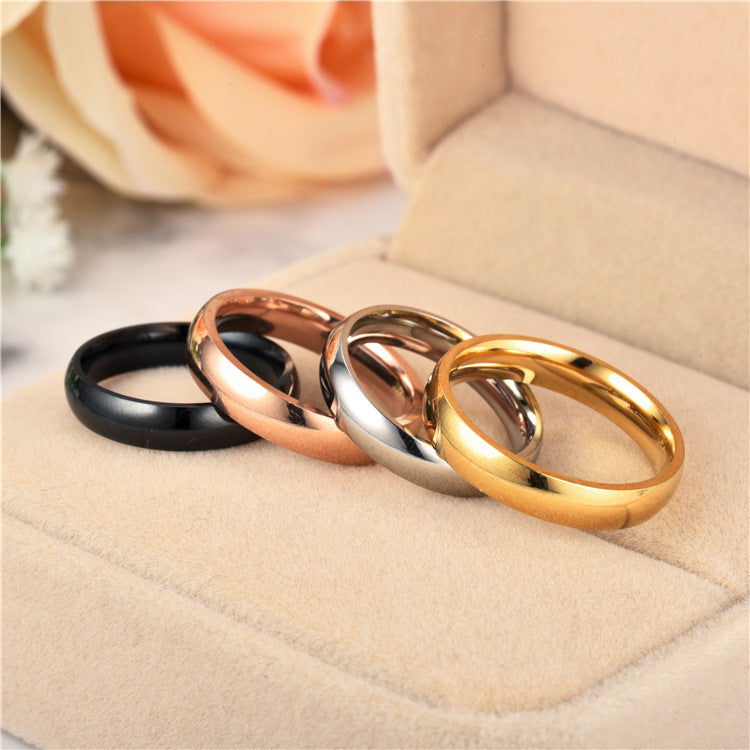 Anillo Simple de titanio