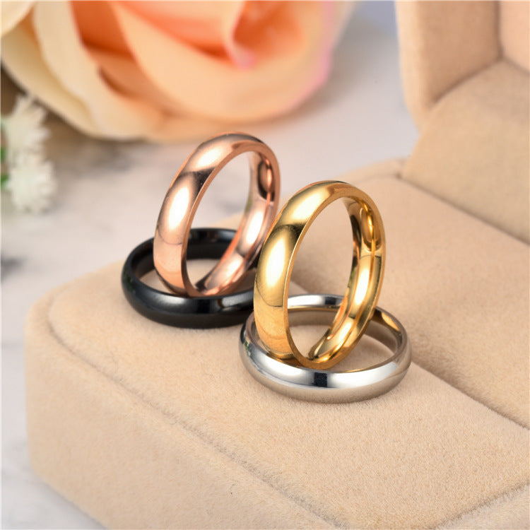Anillo Simple de titanio