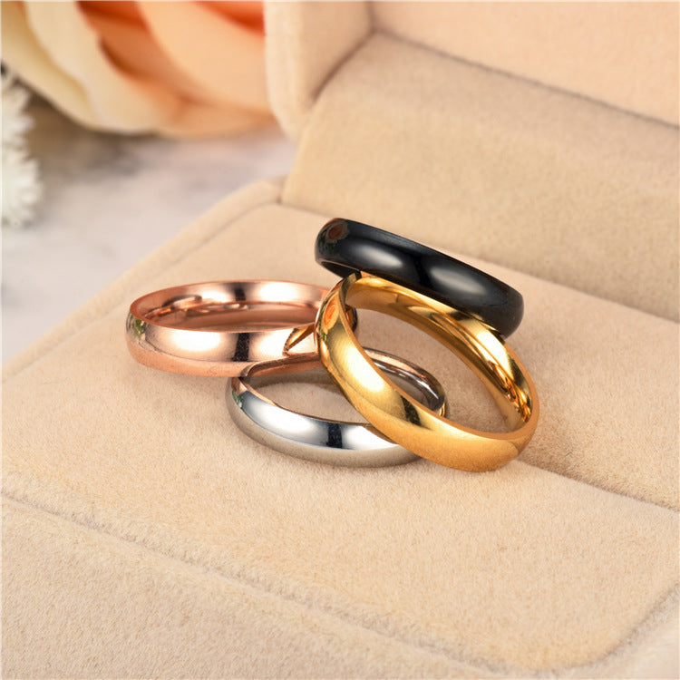 Anillo Simple de titanio