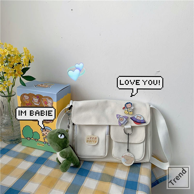Bolso de lona bonito