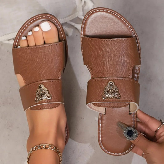 Sandalias deslizantes