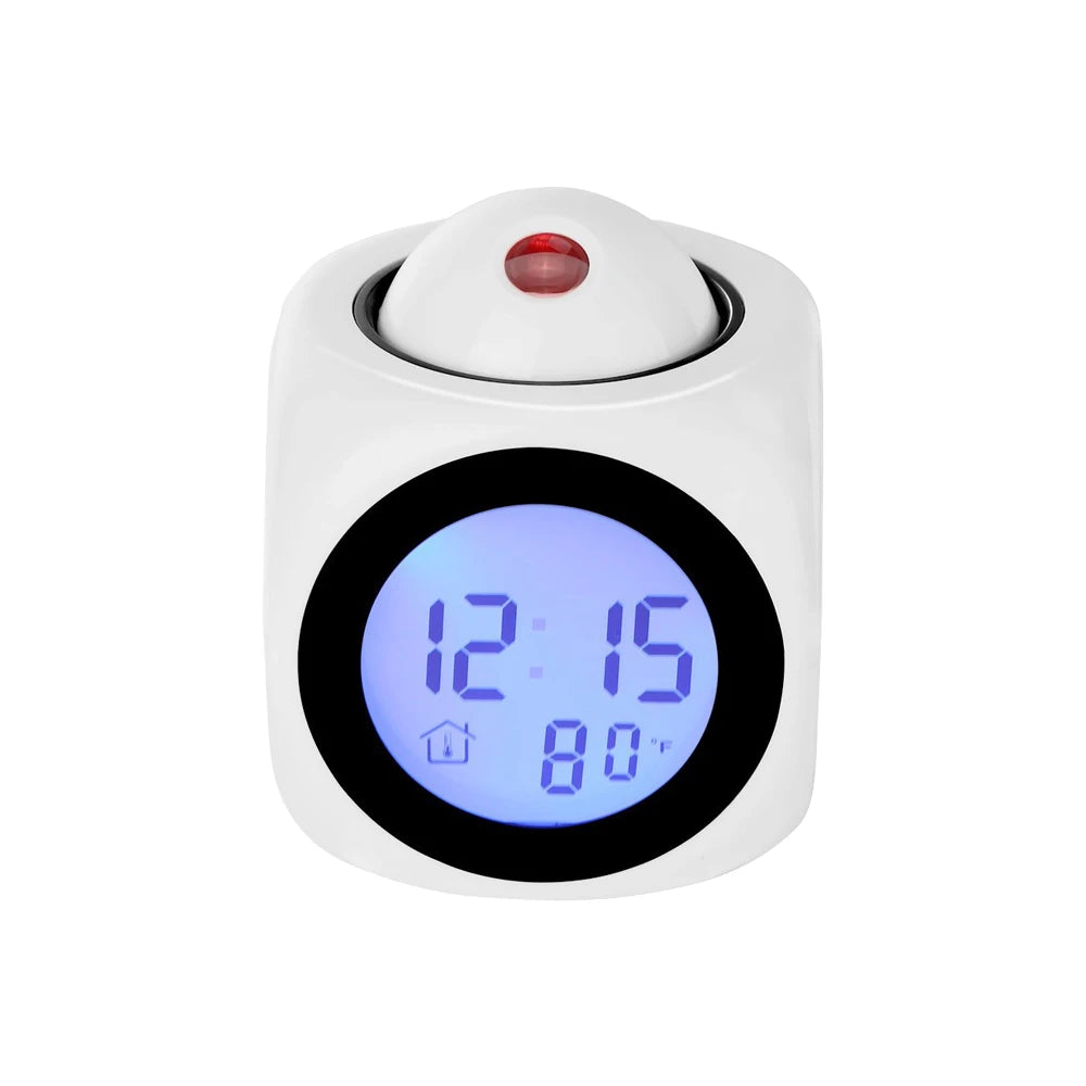 Reloj despertador de proyección