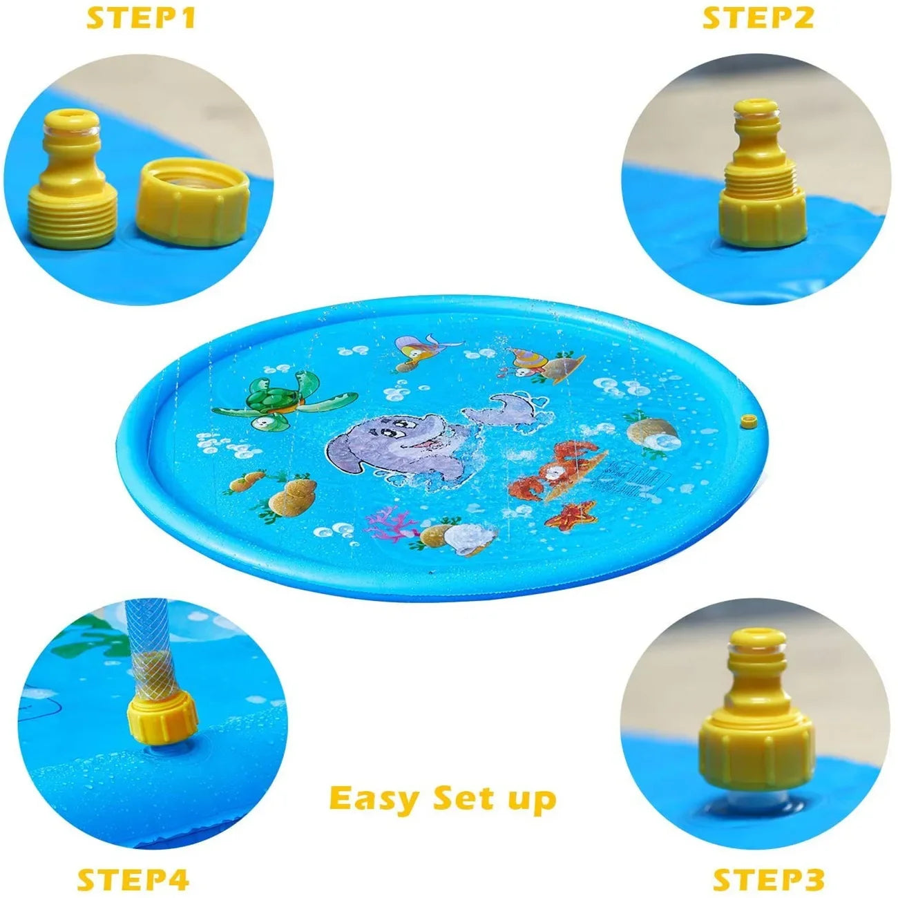 Almohadilla de pulverización de agua