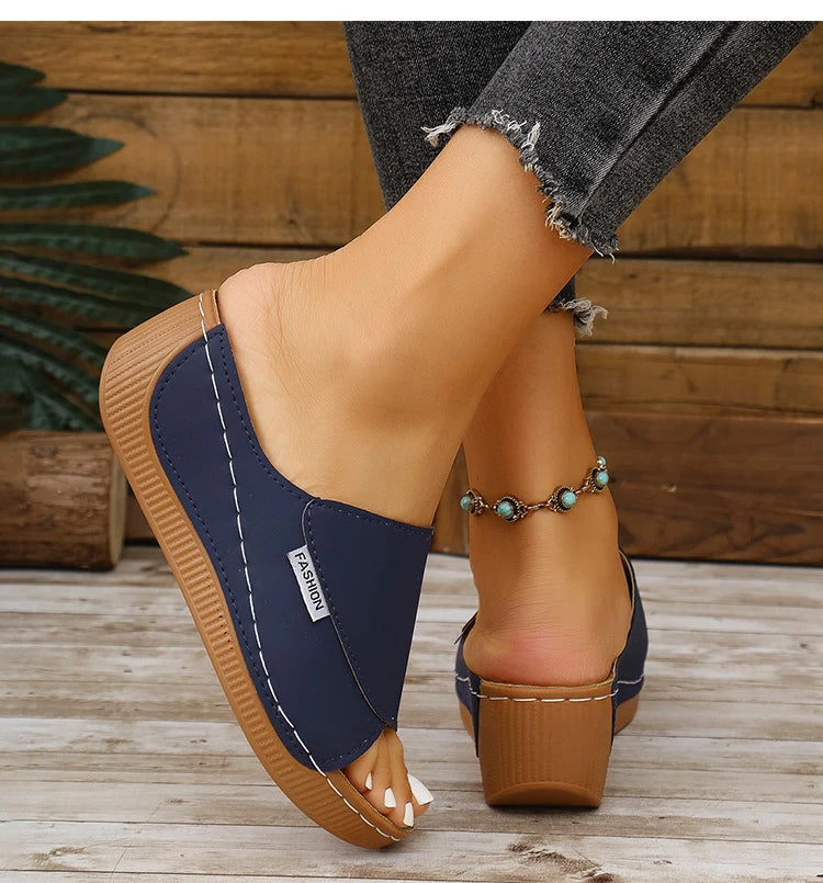 Sandalias de tacón informales