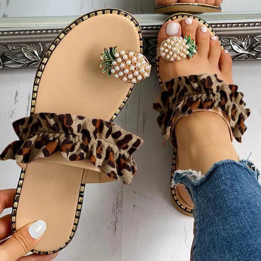 Zapatilla piña perla