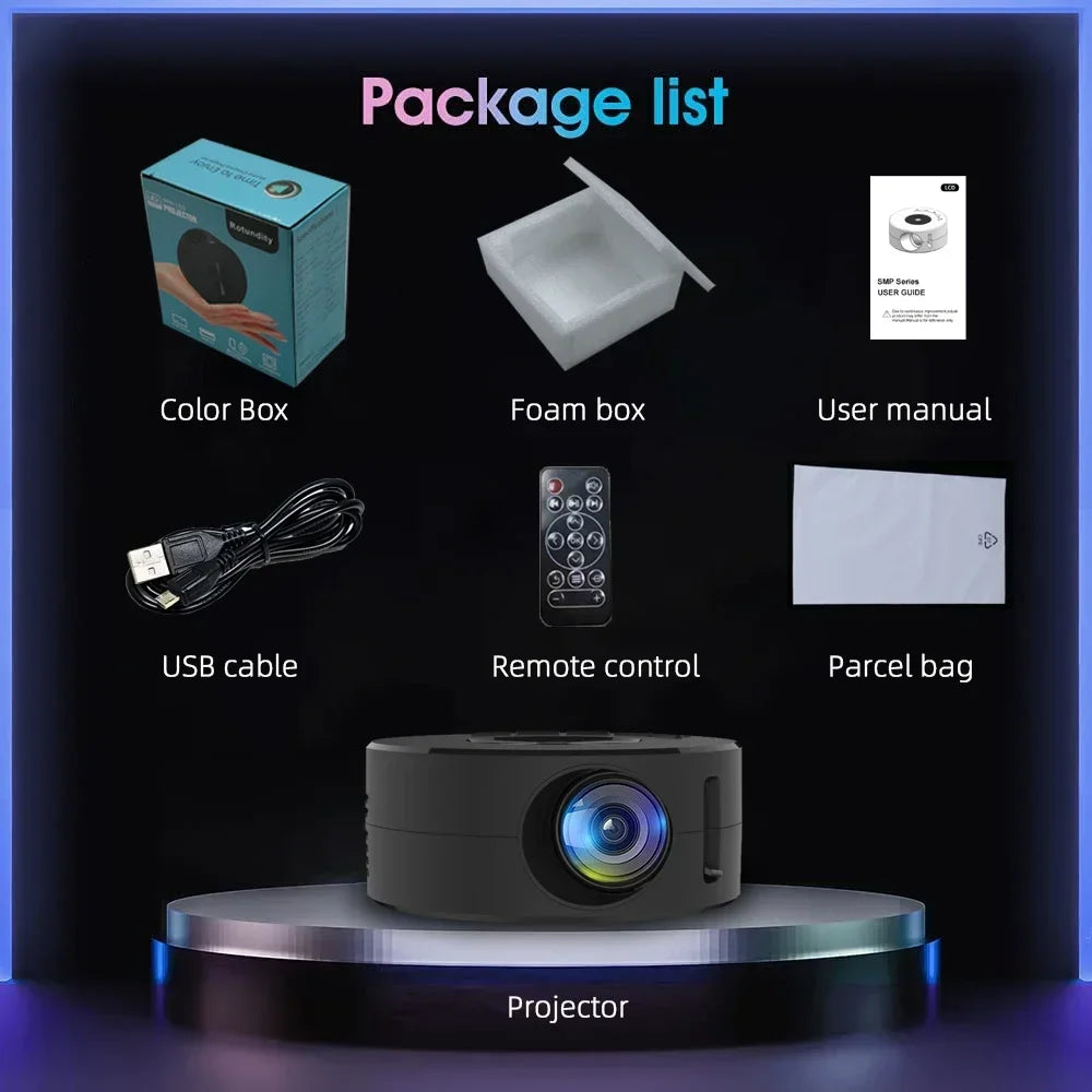 Mini proyector inteligente