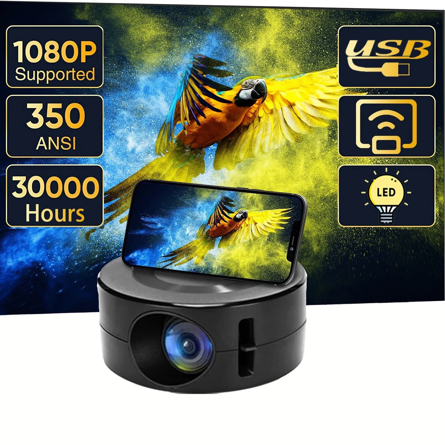 Mini proyector inteligente