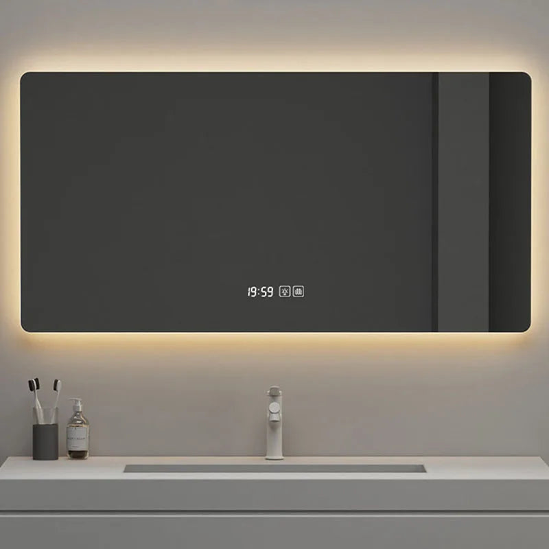 Espejo inteligente con pantalla táctil