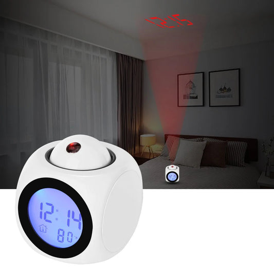 Reloj despertador de proyección
