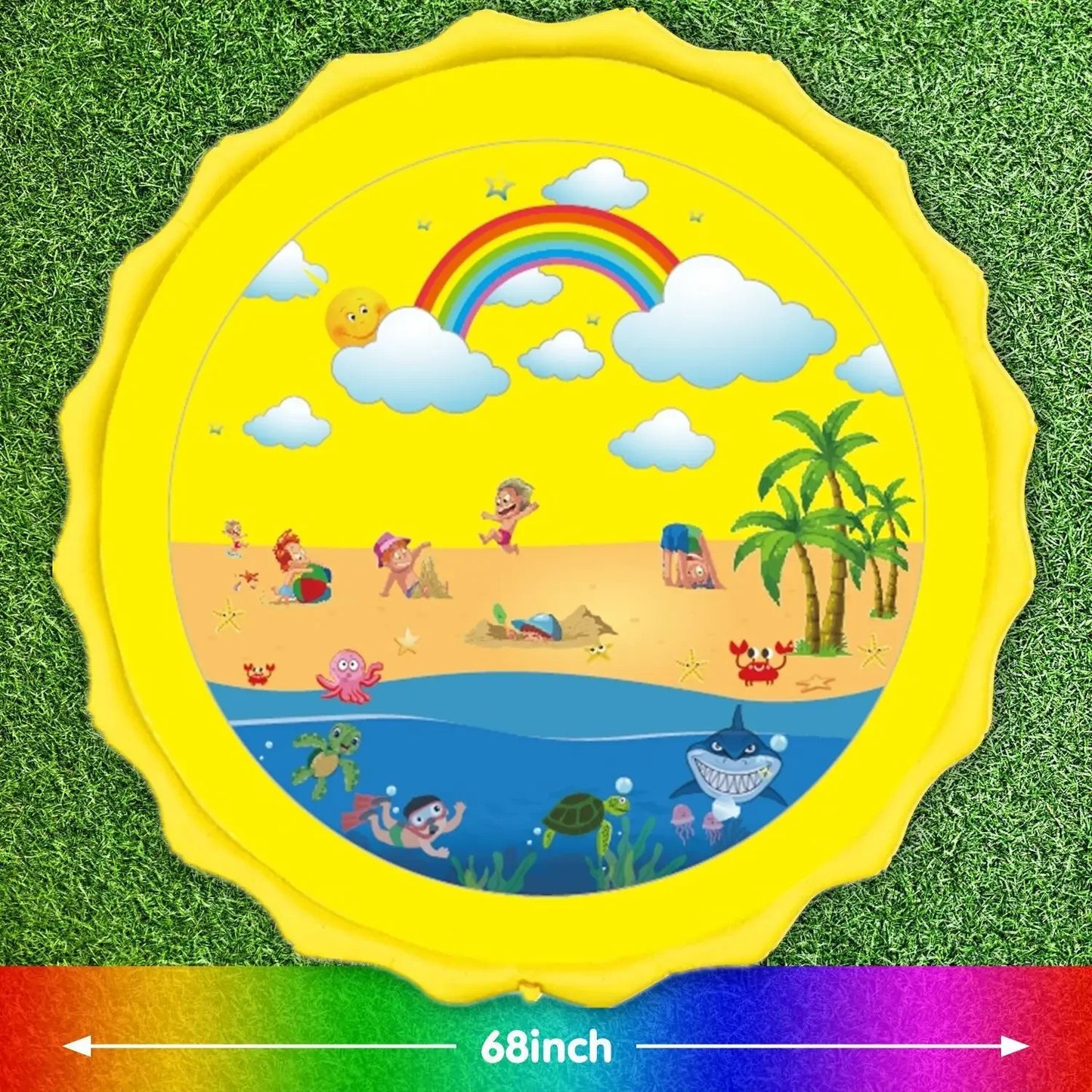 Almohadilla de pulverización de agua