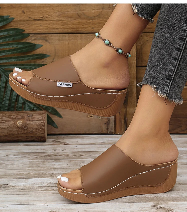 Sandalias de tacón informales